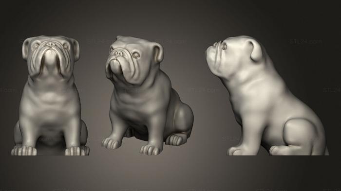 Animal figurines (Jimmy, STKJ_2285) 3D models for cnc